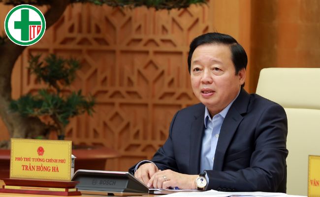 Phó Thủ tướng Trần Hồng Hà phát biểu